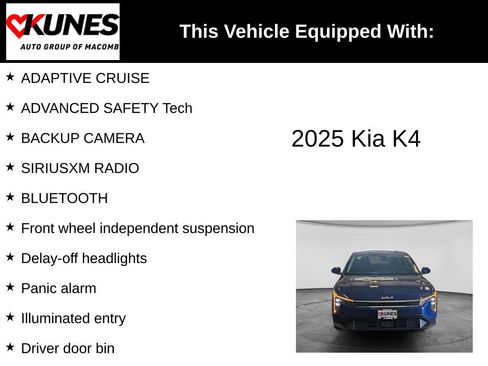 Used 2025 Kia K4 FWD image 3