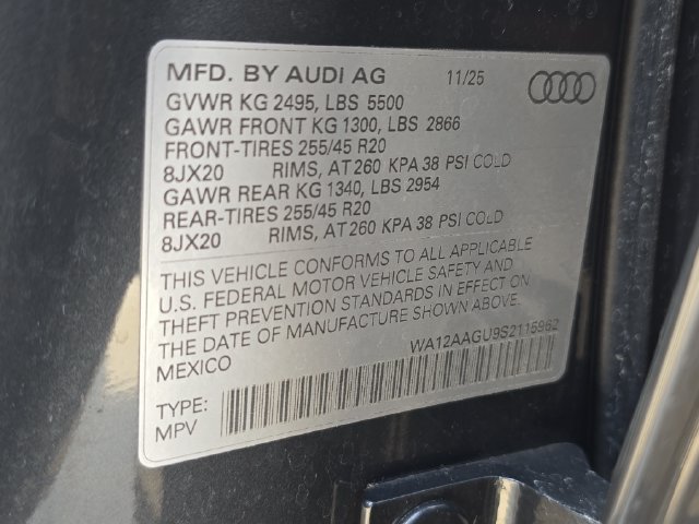 Certified 2025 Audi Q5 Premium Plus w/ Premium Plus AWD/4WD image 39