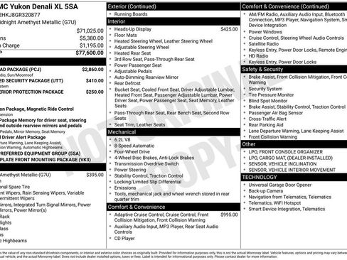 Used 2016 GMC Yukon XL Denali w/ Open Road Package image 21