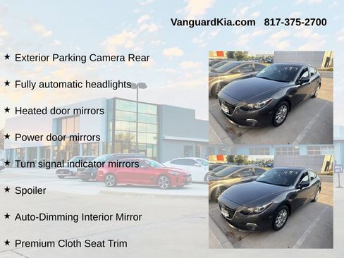 Used 2016 MAZDA MAZDA3 i Touring w/ Popular Equipment Package FWD image 5