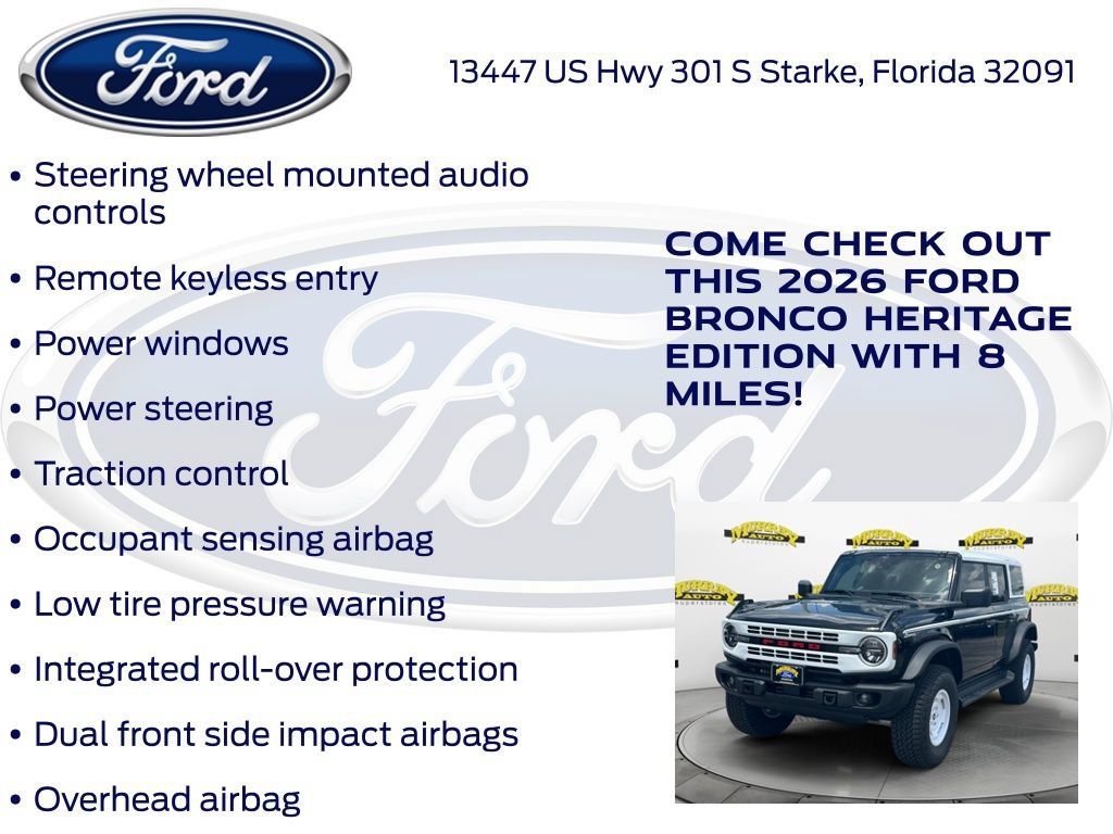 New 2026 Ford Bronco Heritage Edition AWD/4WD image 25