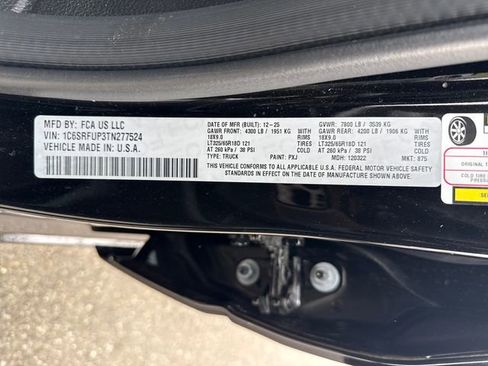 New 2026 RAM 1500 RHO AWD/4WD image 16