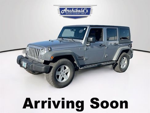 Used 2018 Jeep Wrangler Unlimited Sport S AWD/4WD image 2