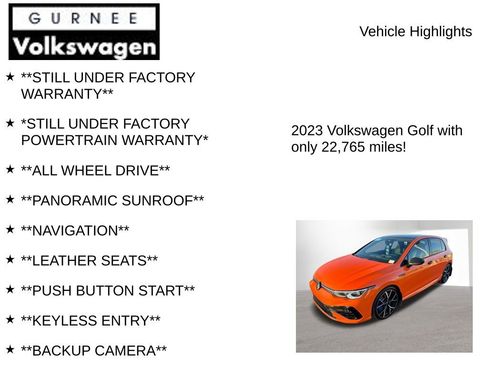 Used 2023 Volkswagen Golf R image 7