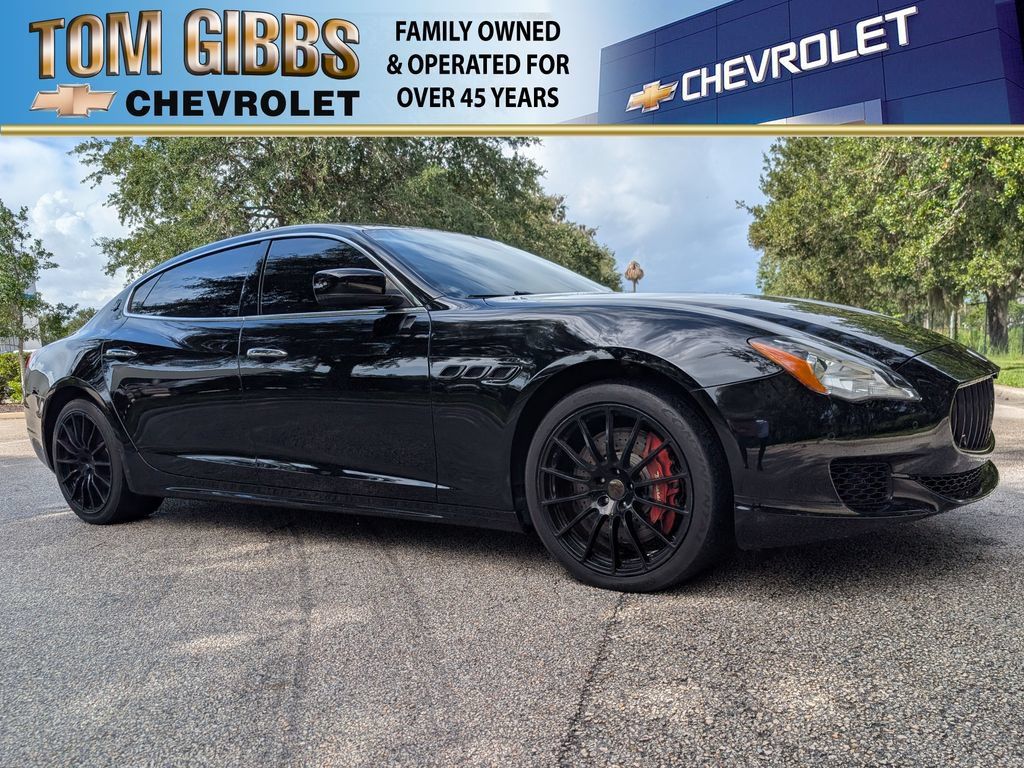 Used 2015 Maserati Quattroporte GTS RWD image 1
