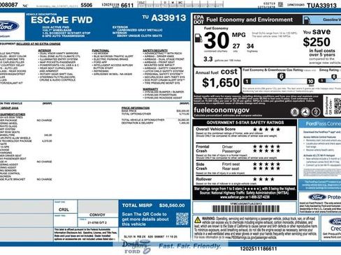 New 2026 Ford Escape Active w/ Active Premium Tech Pack FWD image 5