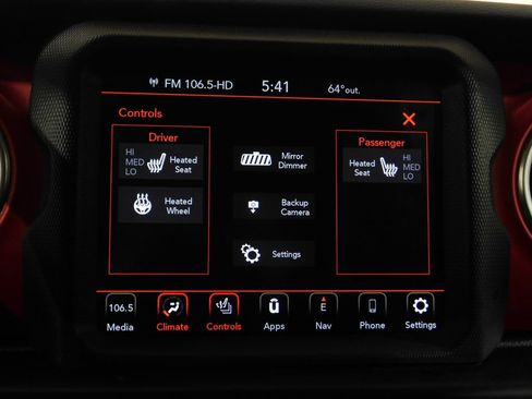Used 2020 Jeep Wrangler Rubicon w/ Uconnect 4C Nav & Sound Group AWD/4WD image 48
