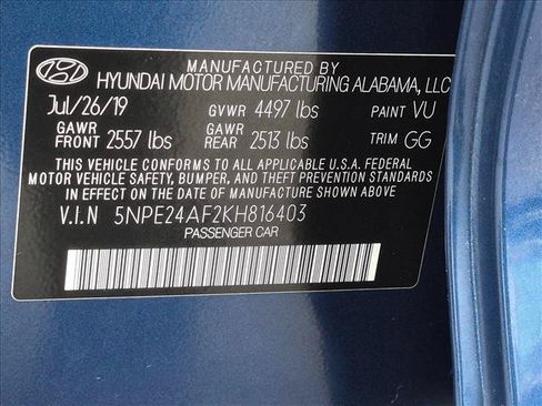 Used 2019 Hyundai Sonata SE FWD image 30