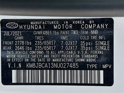 Used 2022 Hyundai Tucson Blue image 29