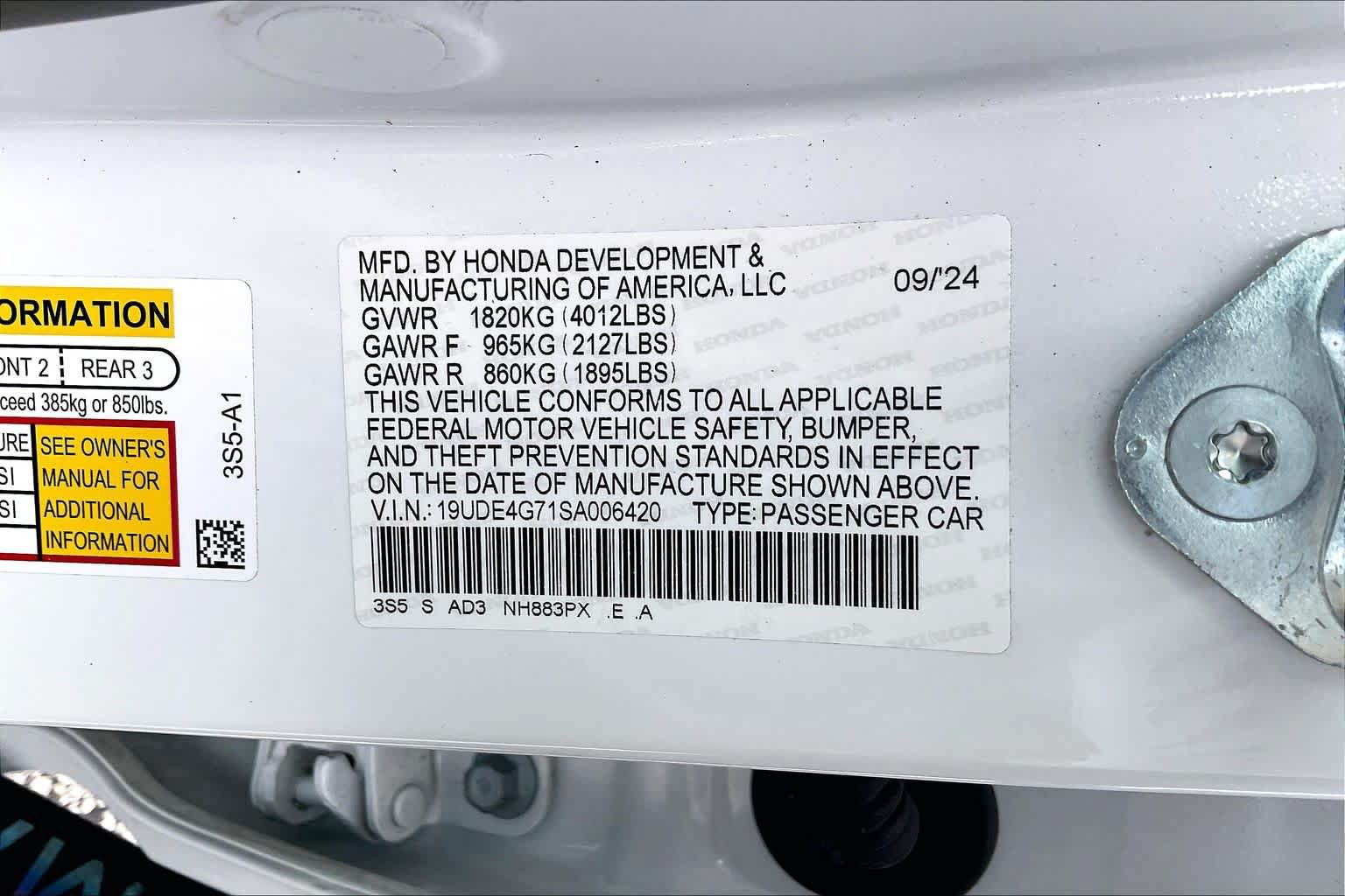 Certified 2025 Acura Integra A-Spec w/ Technology Package FWD image 33