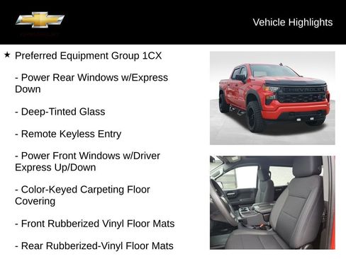 Used 2022 Chevrolet Silverado 1500 Custom w/ LPO, Dark Essentials Package AWD/4WD image 19
