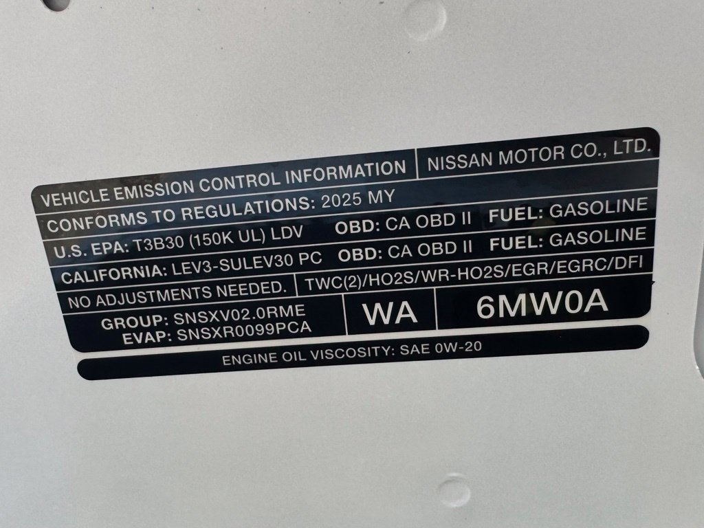Used 2025 Nissan Sentra SR FWD image 25
