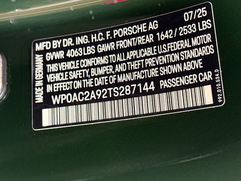 Certified 2026 Porsche 911 GT3 image 39