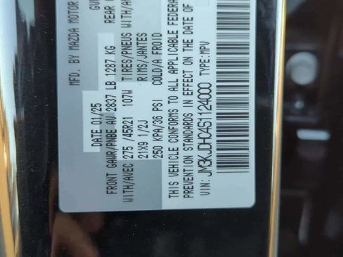 Used 2025 MAZDA CX-70 3.3 Turbo S w/ Premium Package image 37