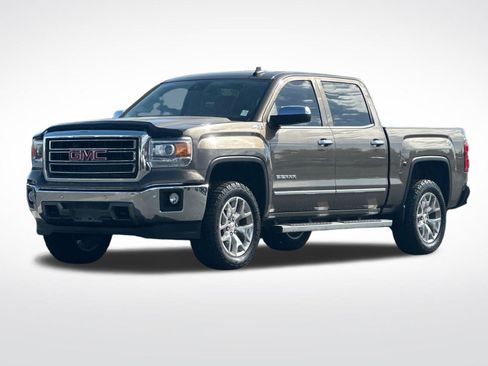 Used 2015 GMC Sierra 1500 SLT w/ SLT Crew Cab Value Package AWD/4WD image 8