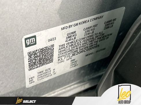 Certified 2024 Chevrolet Trax RS w/ Driver Confidence Package image 30