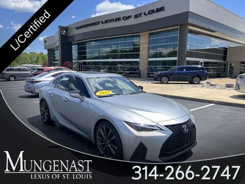 Used 2022 Lexus IS 350 F Sport w/ Navigation Package RWD image 1