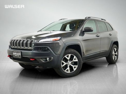 Used 2015 Jeep Cherokee Trailhawk w/ Leather Interior Group AWD/4WD image 1