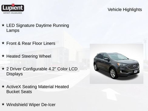 Used 2019 Ford Edge SEL w/ Equipment Group 201A AWD/4WD image 3