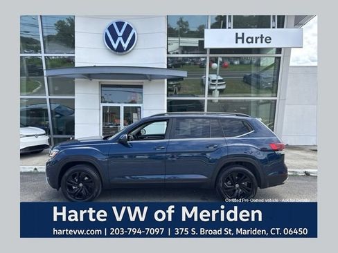 Certified 2023 Volkswagen Atlas SE w/ Panoramic Sunroof Package AWD/4WD image 1