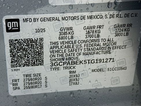 Used 2026 Chevrolet Silverado 1500 Custom w/ Turbomax Blackout Package image 32