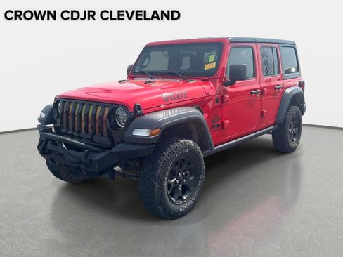Used 2022 Jeep Wrangler Unlimited Sport image 1