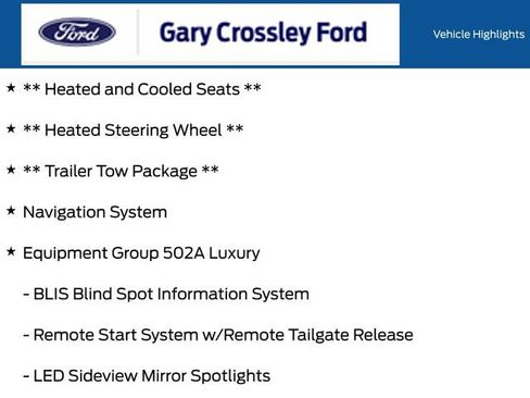 Used 2019 Ford F150 Lariat w/ Equipment Group 502A Luxury image 12