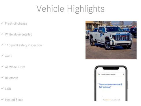 Used 2025 GMC Sierra 3500 Denali w/ Denali Reserve Package AWD/4WD image 6