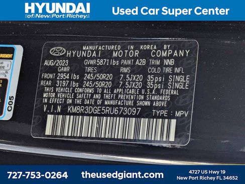 Used 2024 Hyundai Palisade XRT AWD/4WD image 46