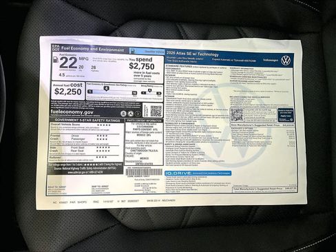 New 2026 Volkswagen Atlas SE AWD/4WD image 38
