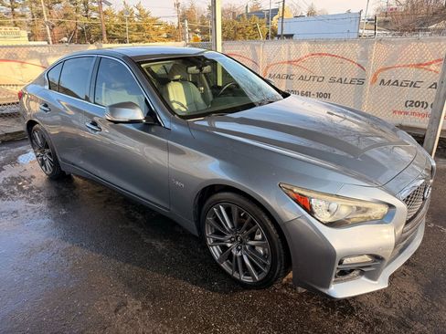 Used 2016 INFINITI Q50 Red Sport 400 image 7