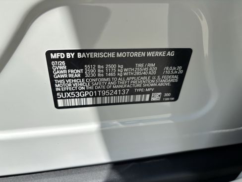 New 2026 BMW X3 xDrive30i w/ Premium Package AWD/4WD image 26
