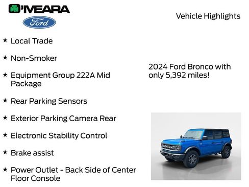 Used 2024 Ford Bronco Big Bend AWD/4WD image 8