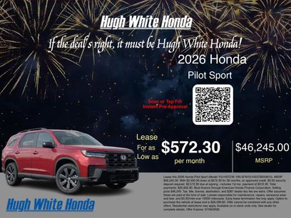 New 2026 Honda Pilot Sport