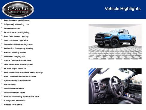 Used 2022 RAM 1500 TRX w/ TRX Level 2 Equipment Group AWD/4WD image 16