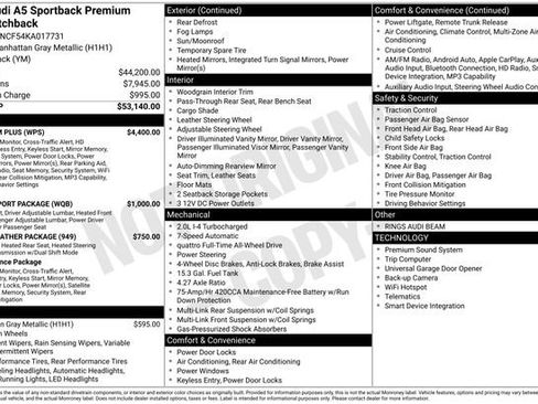 Used 2019 Audi A5 2.0T Premium Plus w/ Premium Plus image 33