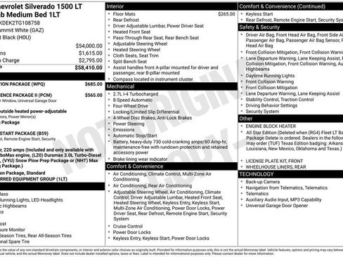 New 2026 Chevrolet Silverado 1500 LT w/ Protection Package AWD/4WD image 6