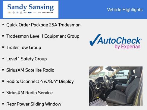 Used 2021 RAM 1500 Tradesman w/ Trailer Tow Group AWD/4WD image 7
