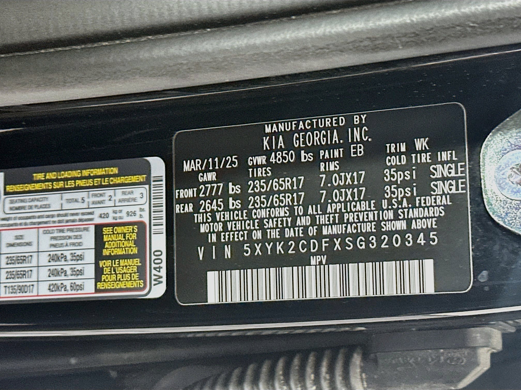 Used 2025 Kia Sportage LX AWD/4WD image 12