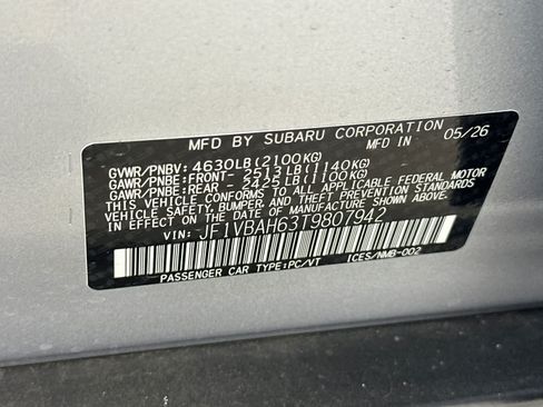 New 2026 Subaru WRX Premium AWD/4WD image 31