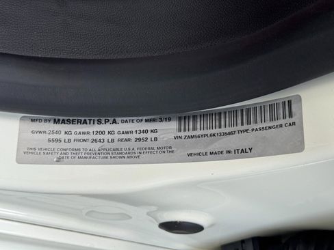 Used 2019 Maserati Quattroporte S GranLusso RWD image 45