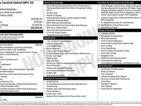 Used 2025 Kia Carnival SX Prestige FWD image 24