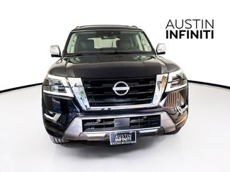 Used 2023 Nissan Armada Platinum w/ Captain's Chairs Package video 2
