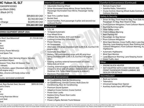 Used 2023 GMC Yukon XL SLT image 3