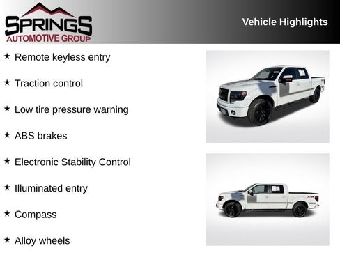 Used 2013 Ford F150 FX4 w/ Luxury Equipment Group AWD/4WD image 2