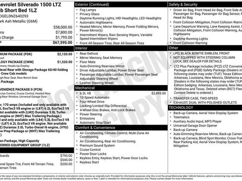 Used 2022 Chevrolet Silverado 1500 LTZ w/ LTZ Premium Package image 2