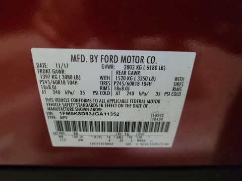 Used 2018 Ford Explorer XLT image 33