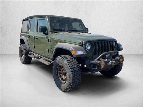 Used 2021 Jeep Wrangler Unlimited Sport AWD/4WD image 3