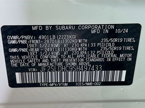 Certified 2025 Subaru Forester Sport w/ Popular Package #2 AWD/4WD image 29
