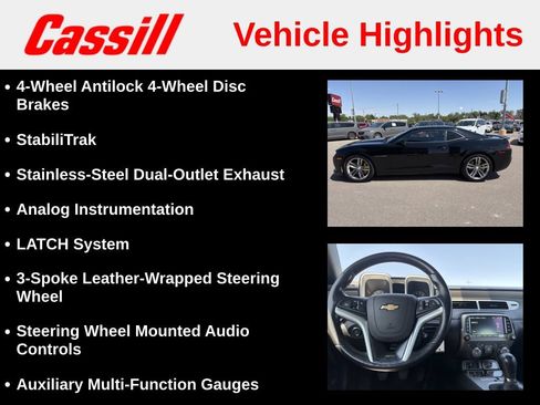 Used 2015 Chevrolet Camaro SS w/ RS Package RWD image 13